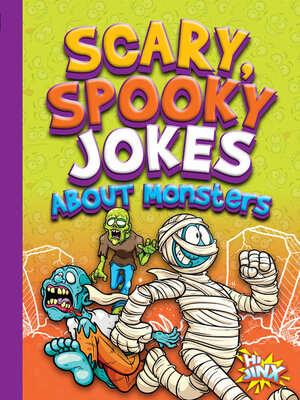 cover image of Scary, Spooky Jokes about Monsters